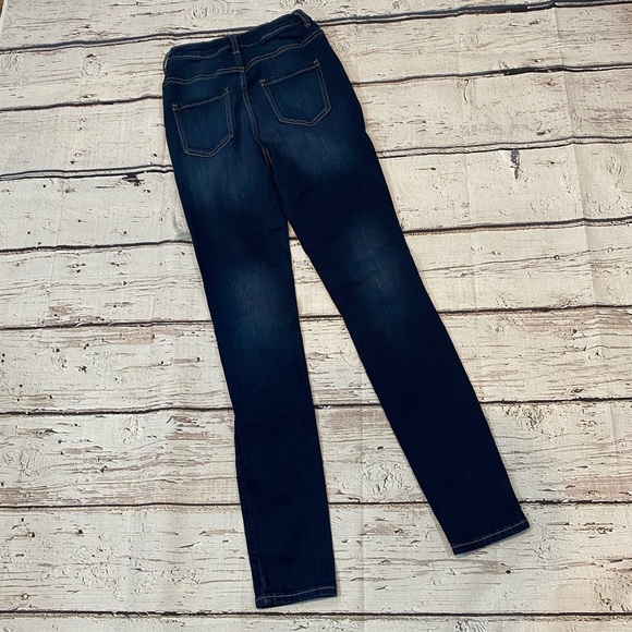 FASHION NOVA Distressed Ripped Skinny Jeans-7 - Picture 3 of 4